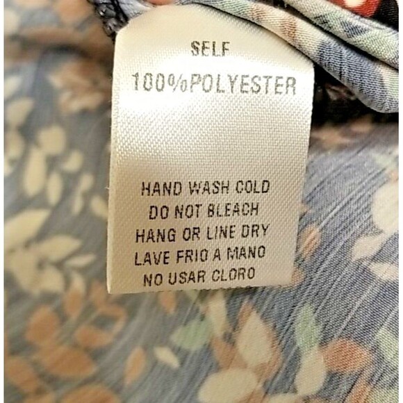 Anthropologie Easel Boho Floral Halter Sleeveless Blouse Top  Large          T33 - Picture 7 of 8